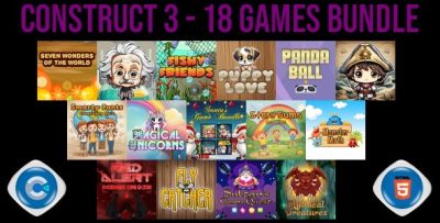 Construct 3 - 18 Games Bundle