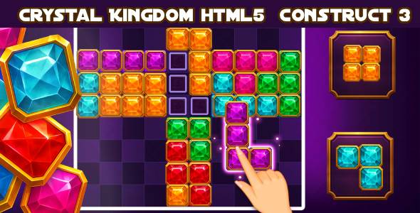 Crystal Kingdom – HTML5 Puzzle Game (Construct 3) Crystal Kingdom – HTML5 Puzzle Game (Construct 3)