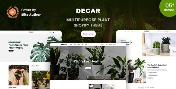 Decar - MultiPurpose Plant Store Shopify 2.0 Theme Decar - MultiPurpose Plant Store Shopify 2.0 Theme