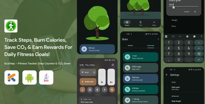 EcoStep - Fitness Tracker, Step Counter & CO Saver