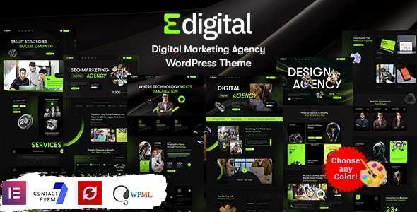 Edigitaal - Digital Marketing Agency WordPress Theme Edigitaal - Digital Marketing Agency WordPress Theme