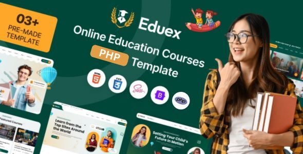 Eduex - Education & Kindergarten PHP Template Eduex - Education & Kindergarten PHP Template