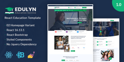 Edulyn - React Education Template