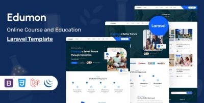 Edumon - Education and Online Course Laravel Template