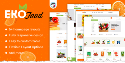 Ekofood - Organic Food Store Theme