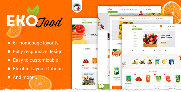 Ekofood - Organic Food Store Theme Ekofood - Organic Food Store Theme