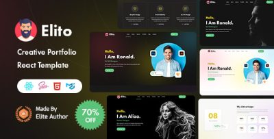 Elito - Creative Portfolio React Template