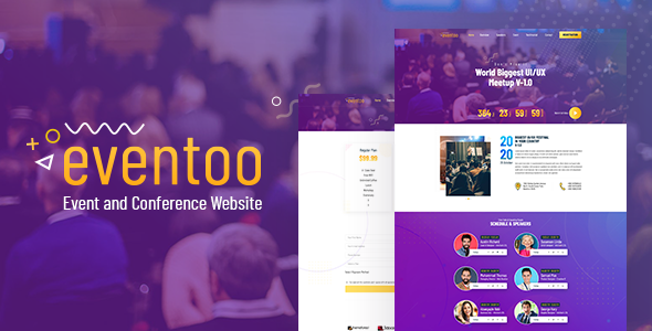 Eventoo - Event React Template Eventoo - Event React Template