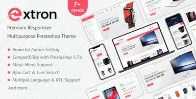 Extron - Responsive Electronics Prestashop Theme