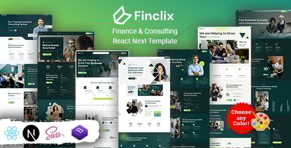 Finclix - Finance & Consulting React Next Template Finclix - Finance & Consulting React Next Template