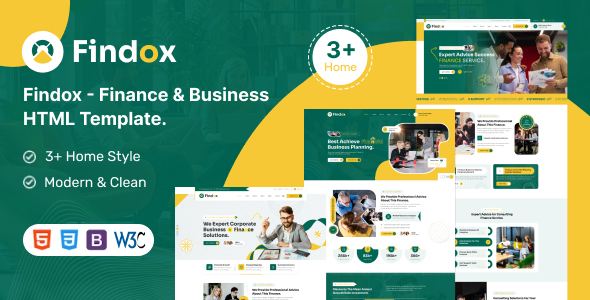Findox - Finance & Business HTML Template Findox - Finance & Business HTML Template