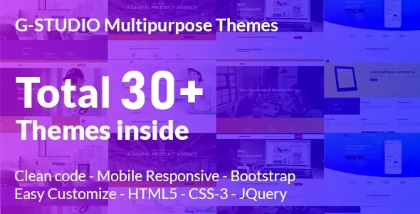 G Studio - Multipurpose Responsive Website Template G Studio - Multipurpose Responsive Website Template