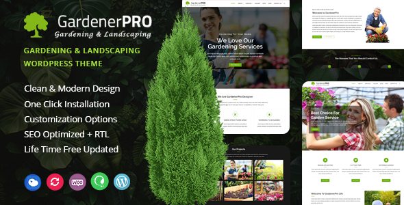 GardenerPro - Gardening & Lawn Care Landscaping WordPress Theme GardenerPro - Gardening & Lawn Care Landscaping WordPress Theme