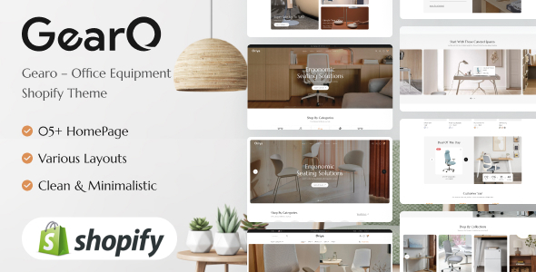 Gearo - Office Equipment Shopify Theme Gearo - Office Equipment Shopify Theme