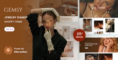 Gemsy - Jewelry Shopify 2.0 Theme