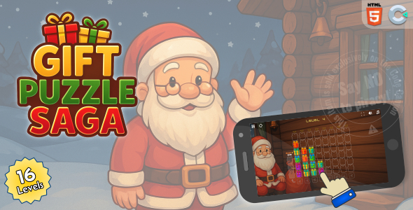 Gift Puzzle Saga - HTML5 Puzzle game Gift Puzzle Saga - HTML5 Puzzle game