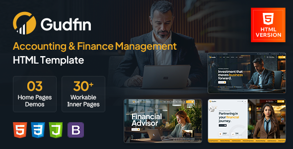 Gudfin - Accounting and Finance Management HTML Template Gudfin - Accounting and Finance Management HTML Template