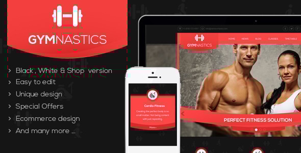 Gymnastics WordPress Theme Gymnastics WordPress Theme