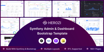 Herozi - Symfony Admin & Dashboard Template