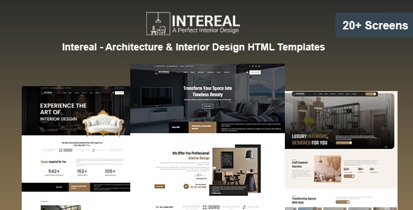 Intereal - Architecture & Interior Design HTML Templates Intereal - Architecture & Interior Design HTML Templates