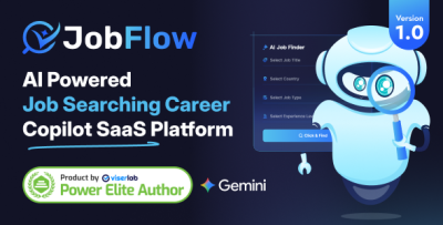 JobFlow - AI Powered Job Searching Career Copilot SaaS Platform