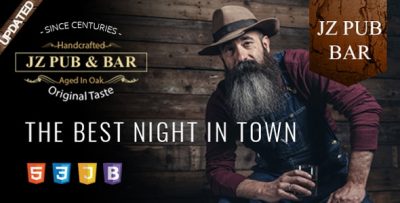 Jz Pub & Bar - HTML 5 Template