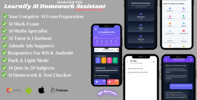 Learnify - AI Homework Assistant (Android & iOS)