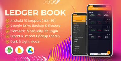 Ledger Book – Account Manager | Expense & Income Tracker | Business Accounting App (Android)