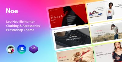 Leo Noe Elementor - Clothing & Accessories Prestashop Theme
