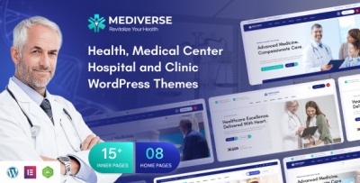 Mediverse - Health Medical Clinic WordPress Theme