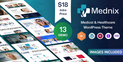 Mednix - Medical & Health Clinic WordPress Theme