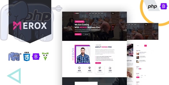 Merox - Corporate, Business PHP Template Merox - Corporate, Business PHP Template