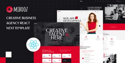 Mibooz - Creative Agency React Next Template