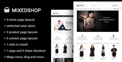 Mixedshop - Multipurpose Prestashop Theme
