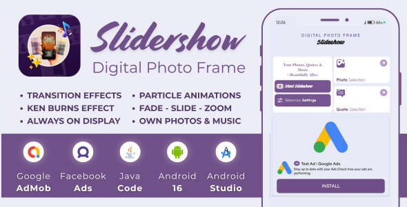 MJ Photo Slideshow with AdMob Facebook Ads Android MJ Photo Slideshow with AdMob Facebook Ads Android
