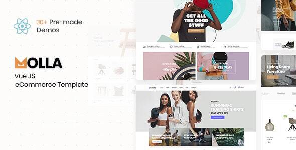 Molla - VueJS eCommerce Template Molla - VueJS eCommerce Template