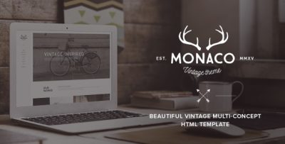 Monaco - Vintage Multi-Concept HTML Template