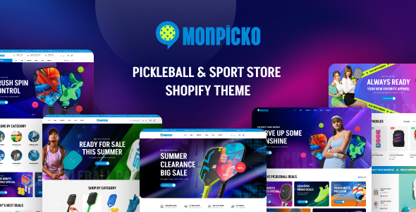 Monpicko - Pickleball Sport Store Shopify Theme OS 2.0 Monpicko - Pickleball Sport Store Shopify Theme OS 2.0
