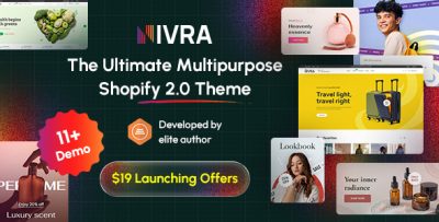 Nivra - The Ultimate Multipurpose Shopify Theme