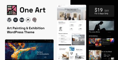 One Art - Portfolio & Artist WordPress Theme