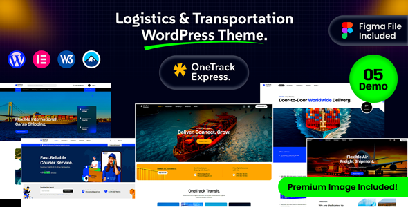 Onetrack - Logistics & Transportation WordPress Theme Onetrack - Logistics & Transportation WordPress Theme