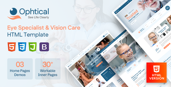 Ophtical - Eye Specialist & Vision Care HTML Template Ophtical - Eye Specialist & Vision Care HTML Template