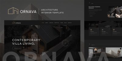 Ornava - Architecture & Interior Template