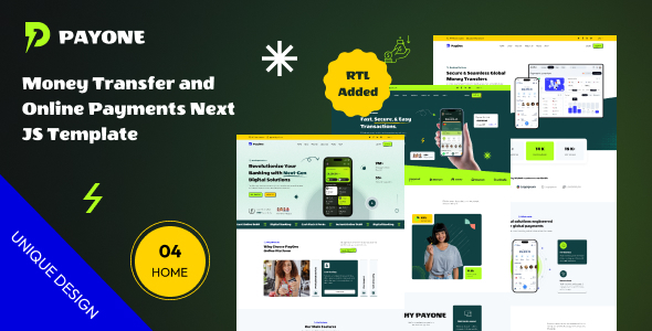 PayOne - Next Js - Money transfer & online payments Template With Typescript PayOne - Next Js - Money transfer & online payments Template With Typescript