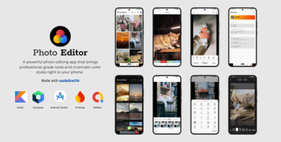 PhotoEditor - Pro Photo Editing App