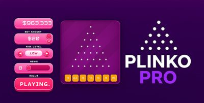 Plinko Pro – Responsive HTML5 Plinko Game (Admin Panel Included)
