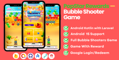 PopStar Rewards - Bubble Shooter Game for Android with Rewards