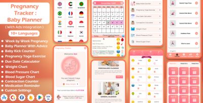 Pregnancy Tracker : Baby Planner - Pregnancy Yoga Workout, Baby Tracker, Medication Reminder