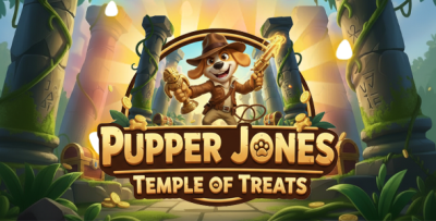 Pupper Jones: Temple of Treats - HTML5 Game Construct 3 C3P