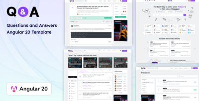 Q&A - Angular 20 Questions and Answers Template